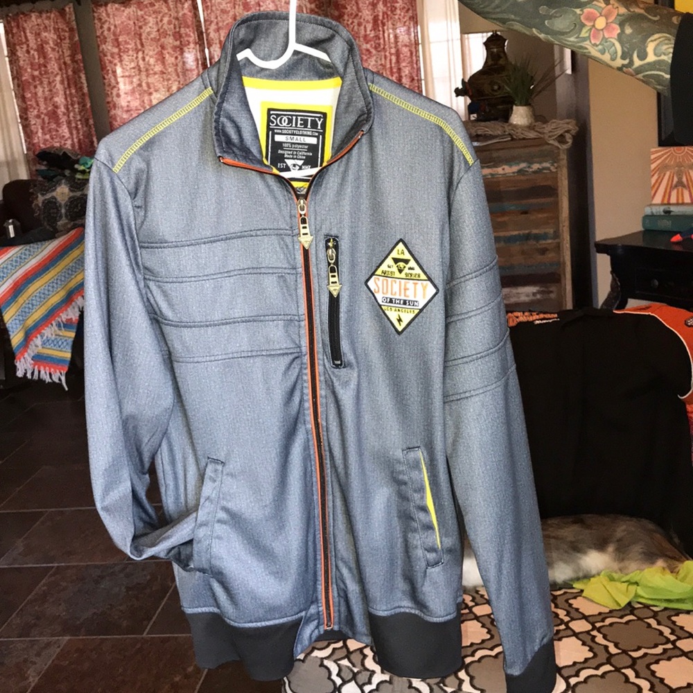 Street style sporty jacket fashion piece